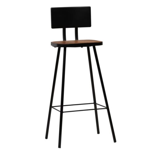 Bar Chairs 4pcs Solid Reclaimed Wood - Image 10