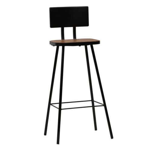 Bar Chairs 4pcs Solid Reclaimed Wood - Image 11