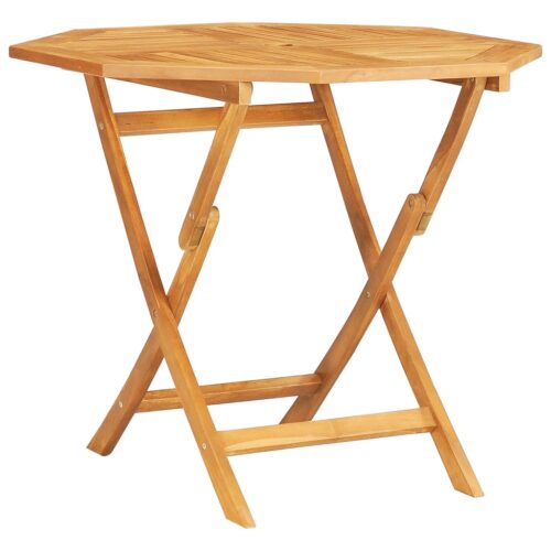 5-Piece Garden Dining Set Wood Timber Outdoor Patio Furniture Teak - Image 6