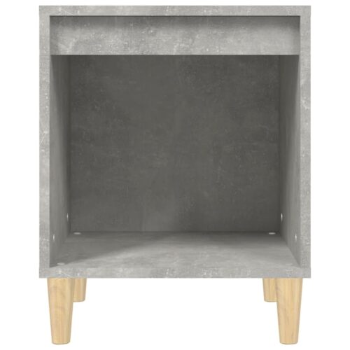 Bedside Cabinet Concrete Grey 40x35x50cm - Image 5