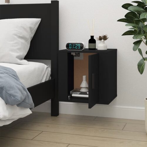 Wall Mounted TV Cabinet Black 40x34.5x40cm - Image 4