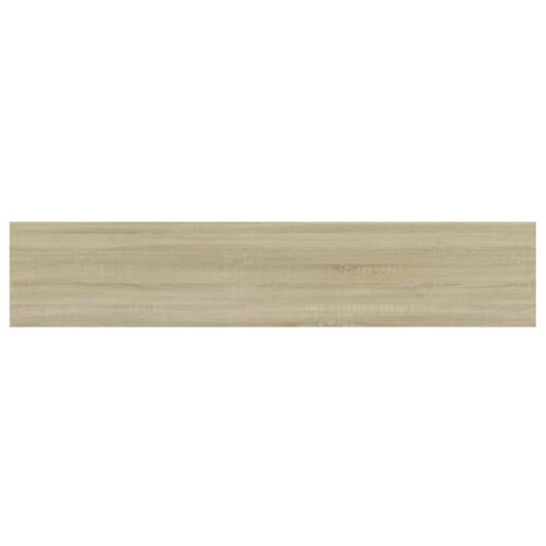 Bookshelf Boards 4pcs Sonoma Oak 100x20x1.5cm Engineered Wood - Image 4