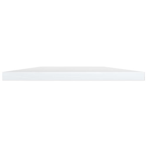 Bookshelf Boards 4pcs High Gloss White 100x20x1.5cm Engineered Wood - Image 3