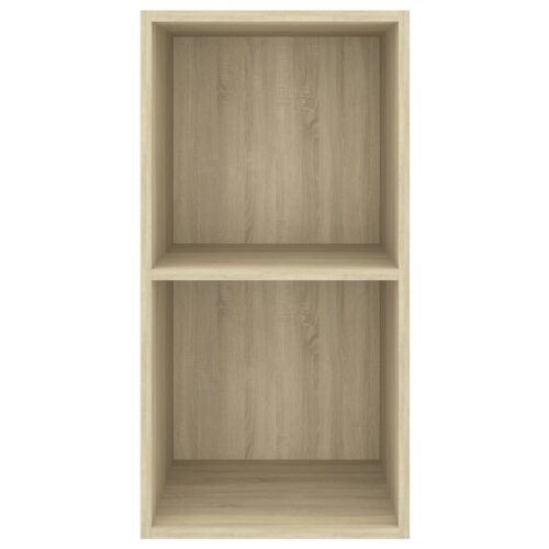 Wall-mounted TV Cabinet Sonoma Oak 37x37x72cm Engineered Wood - Image 4