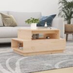Coffee Table 80x55x40.5cm Solid Wood Pine