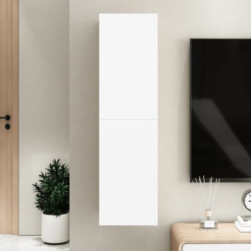 TV Cabinet White 30.5x30x110cm Engineered Wood - Image 12