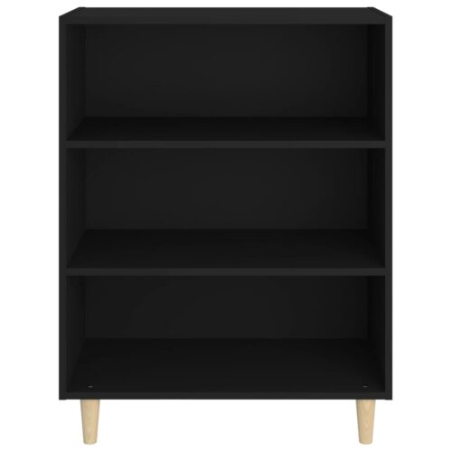 Sideboard Black 69.5x32.5x90cm Engineered Wood - Image 3