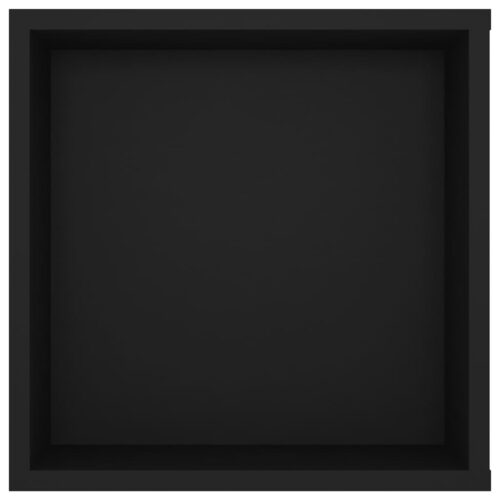 Wall-Mounted TV Cabinet Black 102x35x35cm Engineered Wood - Image 5