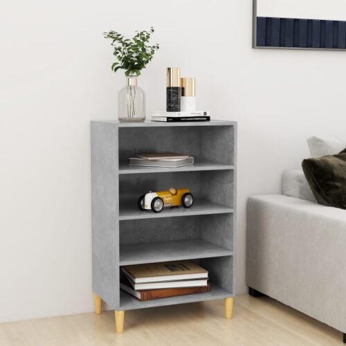 Sideboard Concrete Grey 57x35x90cm Engineered Wood - Image 8