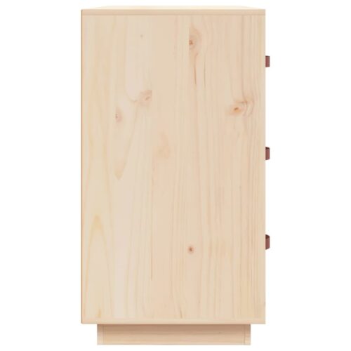 vidaXL Sideboard 80x40x75 cm Solid Wood Pine - Image 5