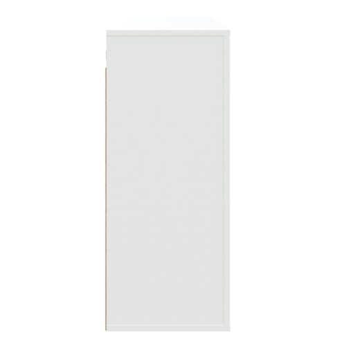 Wall Cabinet White 80x33x80cm Engineered Wood - Image 5