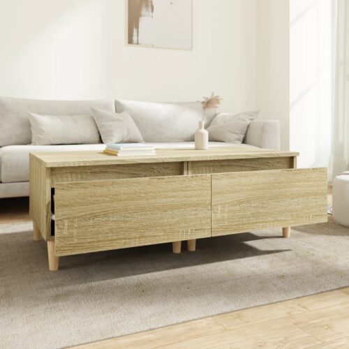Side Tables 2pcs Sonoma Oak 50x46x35cm Engineered Wood - Image 3