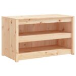 Outdoor Kitchen Cabinet 106x55x64cm Solid Wood Pine