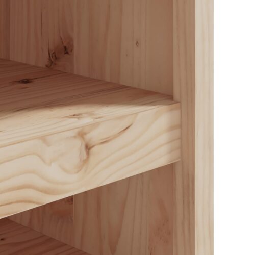 Outdoor Kitchen Cabinet 106x55x64cm Solid Wood Pine - Image 7
