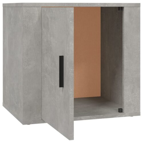 Bedside Cabinets 2pcs Concrete Grey 50x39x47cm - Image 8