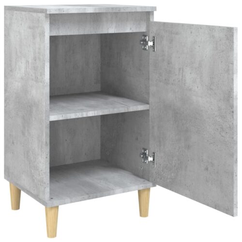 Bedside Cabinets 2pcs Concrete Grey 40x35x70cm Engineered Wood - Image 6
