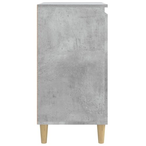 Bedside Cabinets 2pcs Concrete Grey 40x35x70cm Engineered Wood - Image 7