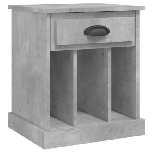 Bedside Cabinets 2pcs Concrete Grey 43x36x50cm - Image 6