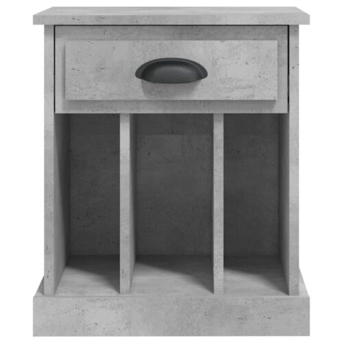 Bedside Cabinets 2pcs Concrete Grey 43x36x50cm - Image 8