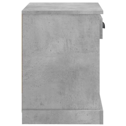 Bedside Cabinets 2pcs Concrete Grey 43x36x50cm - Image 9