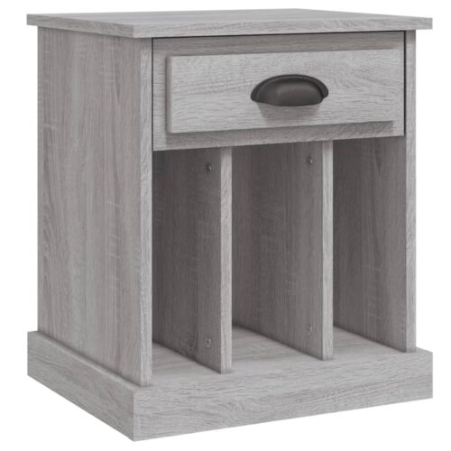 Bedside Cabinets 2pcs Grey Sonoma 43x36x50cm - Image 6