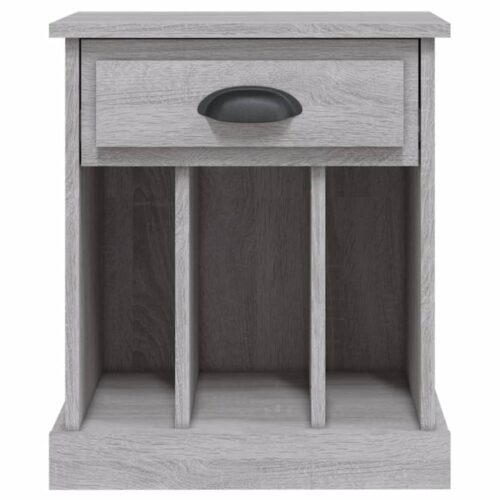 Bedside Cabinets 2pcs Grey Sonoma 43x36x50cm - Image 8