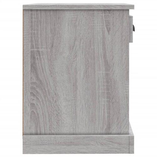 Bedside Cabinets 2pcs Grey Sonoma 43x36x50cm - Image 9