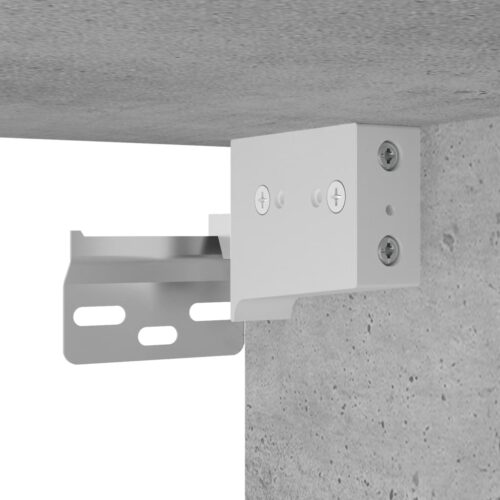 Wall-mounted Bedside Cabinets 2pcs Concrete Grey 41.5x36x53cm - Image 11