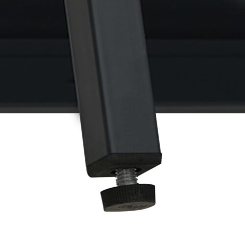 Sideboard Black 105x35x70cm Steel Glass - Image 9