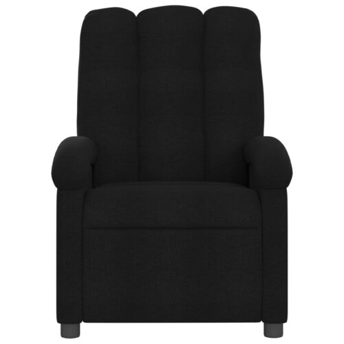 Electric Massage Recliner Chair Black Fabric - Image 8