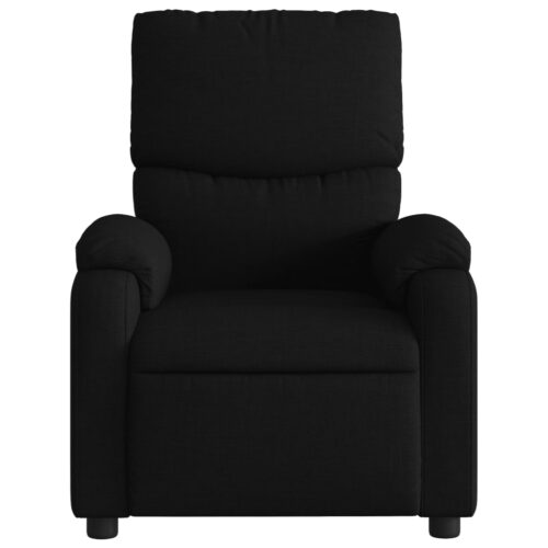 Electric Massage Recliner Chair Black Fabric - Image 8
