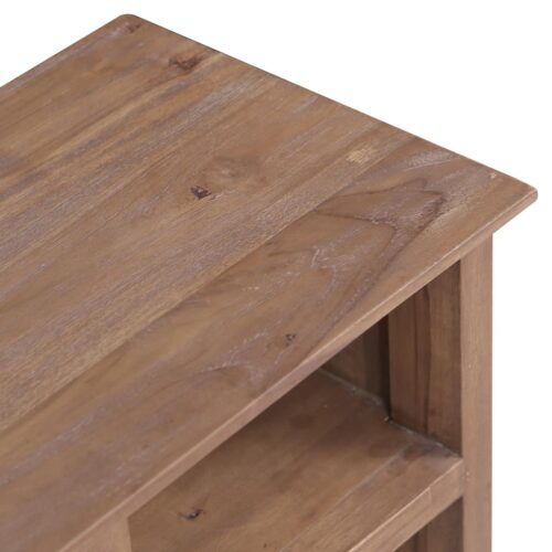 Highboard 60x30x100cm Solid Teak Wood - Image 7