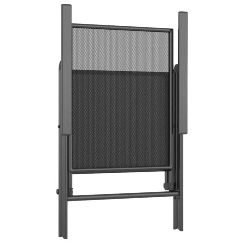 5-Piece Garden Dining Set Anthracite Steel - Image 7
