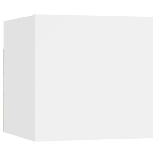 5-Piece TV Cabinet Set White Engineered Wood - Image 4