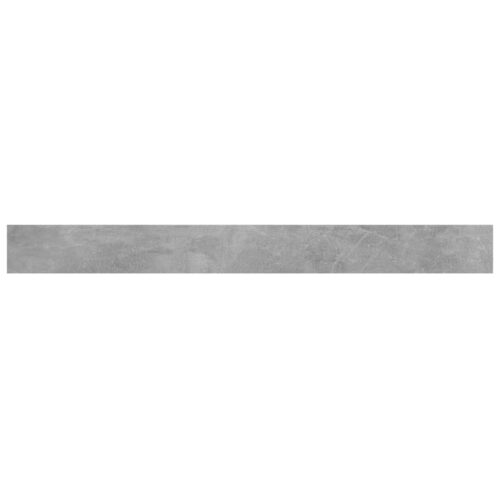 Bookshelf Boards 4pcs Concrete Grey 100x10x1.5cm Engineered Wood - Image 4