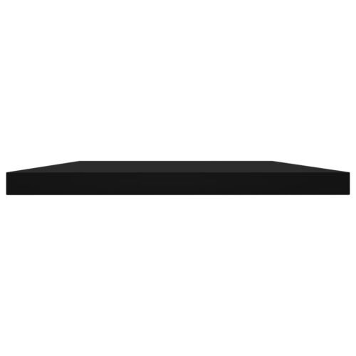 Bookshelf Boards 4pcs Black 40x30x1.5cm Engineered Wood - Image 3
