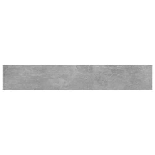 Bookshelf Boards 8pcs Concrete Grey 60x10x1.5cm Engineered Wood - Image 4