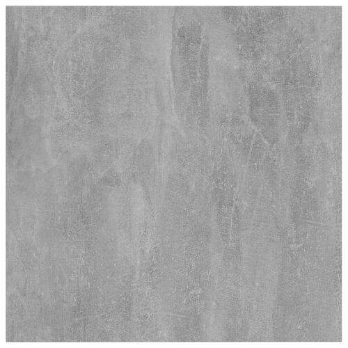 Bookshelf Boards 4pcs Concrete Grey 40x40x1.5cm Engineered Wood - Image 4