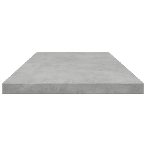 Bookshelf Boards 4pcs Concrete Grey 80x20x1.5cm Engineered Wood - Image 4