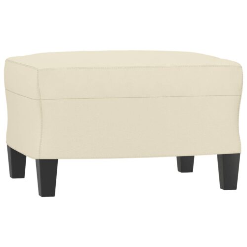 Faux Leather Footstool Bench Ottoman Lounge Sofa Bed End Stool Rest Padded Seat