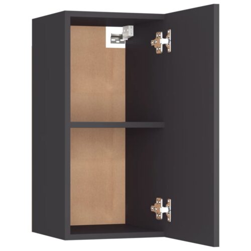 TV Cabinet Grey 30.5x30x60cm Engineered Wood - Image 5