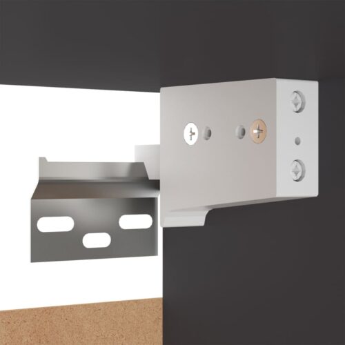 Bedside Cabinets 2pcs Grey 30.5x30x30cm Engineered Wood - Image 10