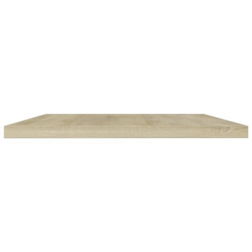 Bookshelf Boards 4pcs Sonoma Oak 60x40x1.5cm Engineered Wood - Image 3
