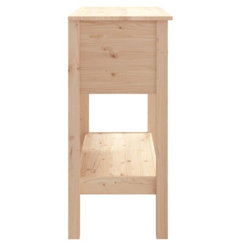 Console Table 75x35x75cm Solid Wood Pine - Image 8