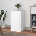 Sideboard White 37.5x35.5x67.5cm Engineered Wood