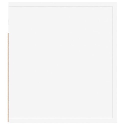 Wall-mounted Bedside Cabinet White 50x36x40cm - Image 7