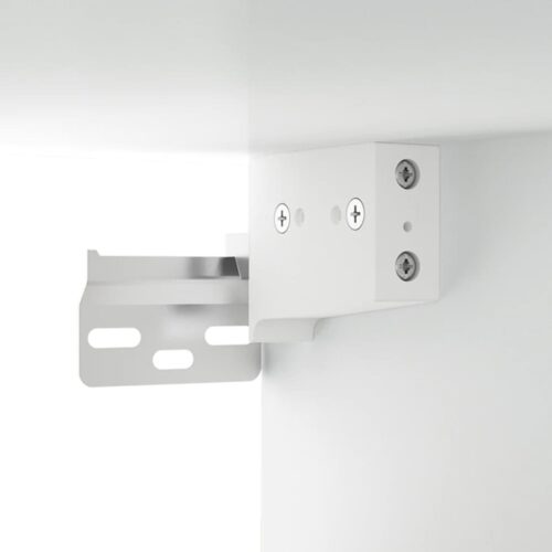 Wall-mounted Bedside Cabinet White 50x36x40cm - Image 8
