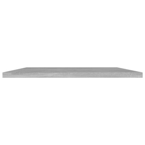 Bookshelf Boards 4pcs Concrete Grey 80x40x1.5cm Engineered Wood - Image 3