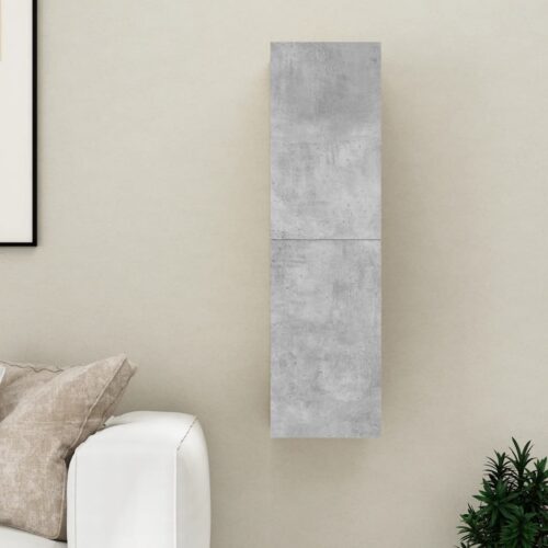 TV Cabinet Concrete Grey 30.5x30x110cm Engineered Wood - Image 11