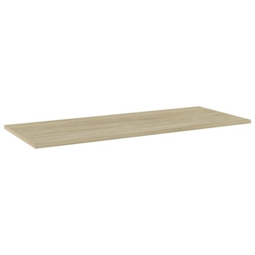 Bookshelf Boards 4pcs Sonoma Oak 100x40x1.5cm Engineered Wood - Image 2